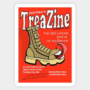 TreaZine Sedition 4 Sticker